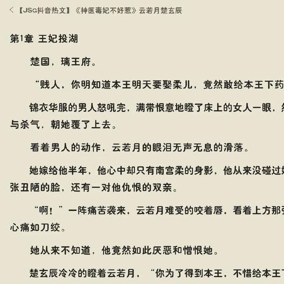 神医毒妃不好惹完整章节免费阅读_古言复仇爽文深度解析+在线阅读资源 神医毒妃不好惹完整章节免费阅读_古言复仇爽文深度解析+在线阅读资源